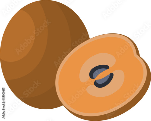 sapodilla Graphic Illustration