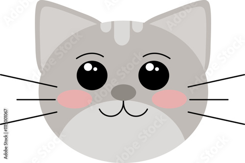 Cute Cartoon Cat Illustration