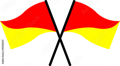 Semaphore flag pramuka