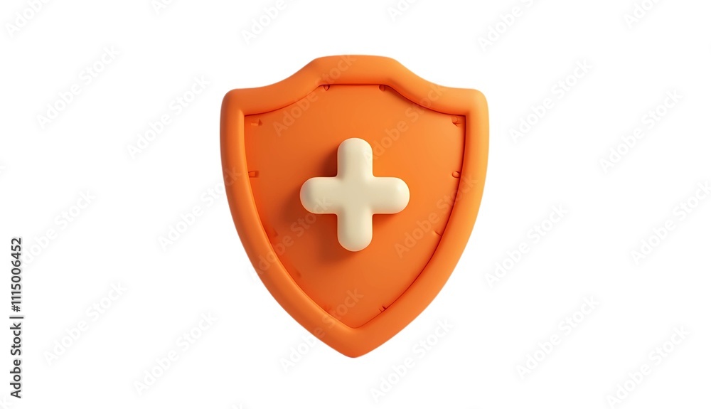 Fototapeta premium shield with cross