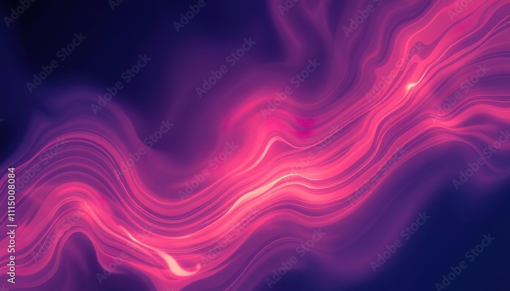Abstract Pink and Purple Wave Pattern Design