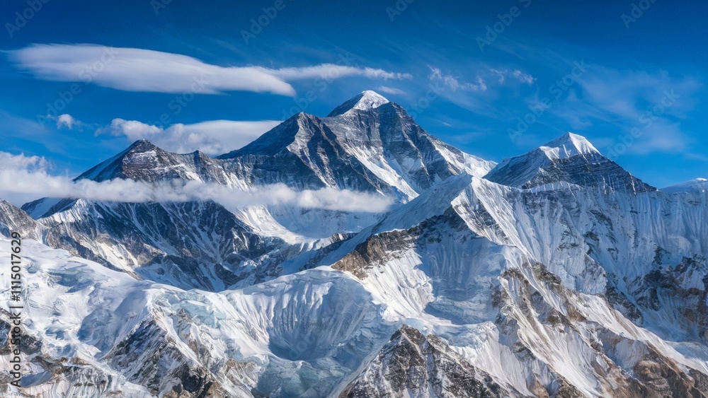 Obraz premium snow covered mountains