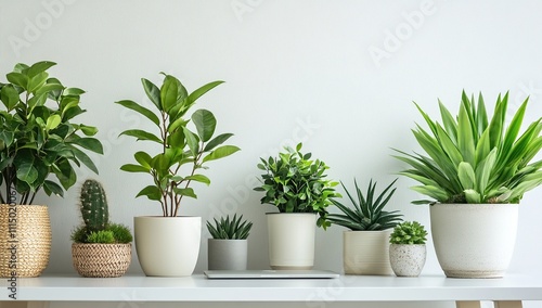 Home Office Plants: Decorate Your Workspace with Lush Greenery for Productivity and Wellbeing.