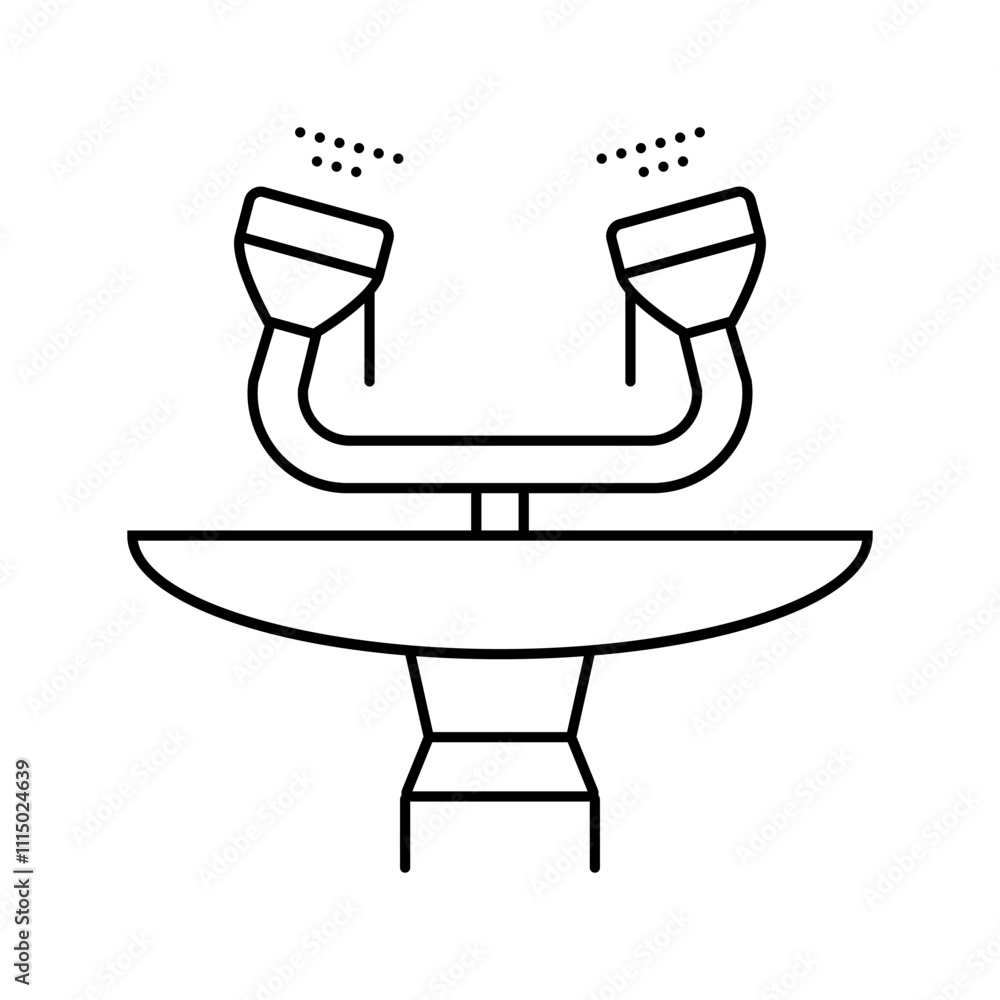 safety harness ppe protective equipment line icon vector. safety harness ppe protective equipment sign. isolated contour symbol black illustration safety harness ppe protective equipment line icon vector. safety harness ppe protective equipment sign. isolated contour symbol black illustration