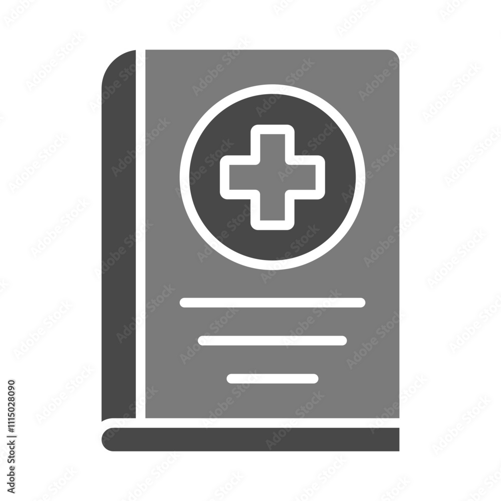 Obraz premium Medical Book Icon