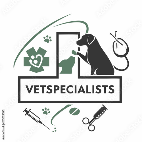 Specialty Veterinary Clinic Logo.