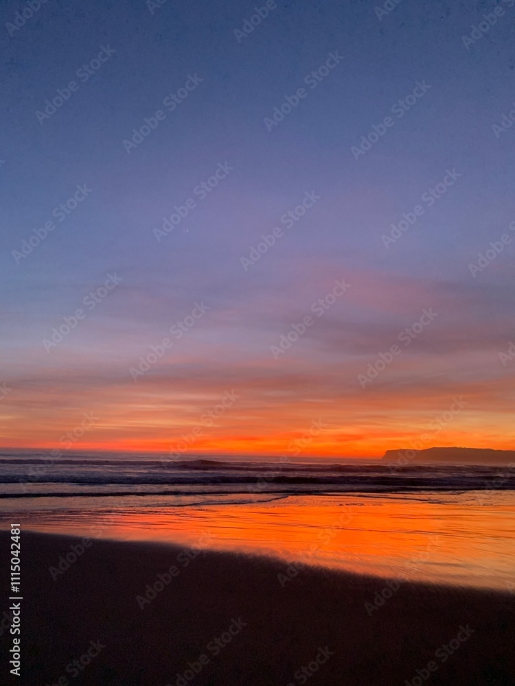 Obraz premium sunset on the beach