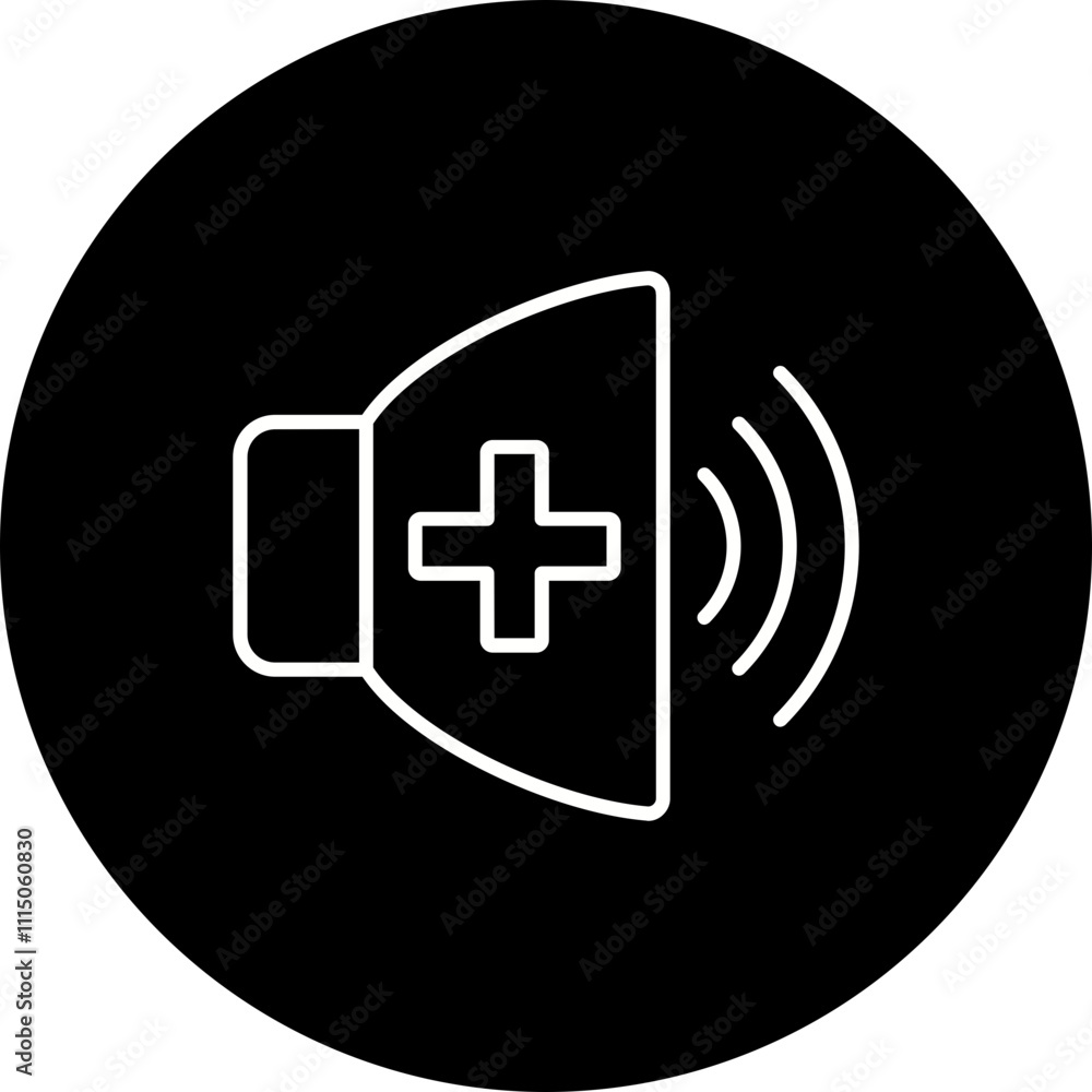 Fototapeta premium Volume Up Icon