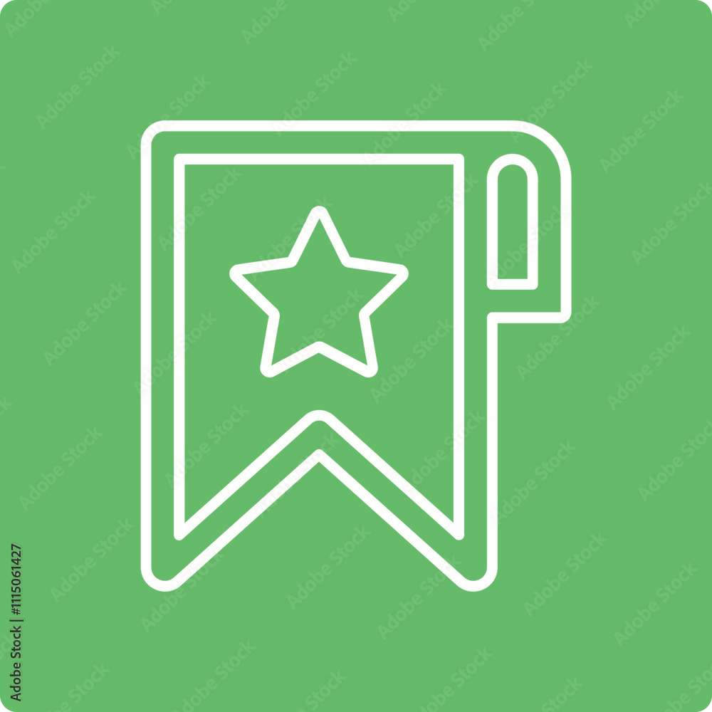 Obraz premium Bookmark Icon