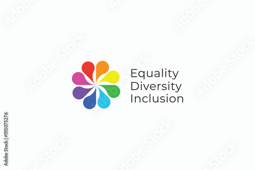 Equality Diversity Inclusion Logo Issue Human Rights Group Community Social Respect and Tolerance