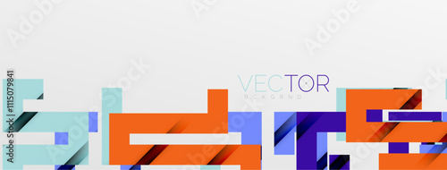 Color bend lines with shadow texture effect. Vector Illustration For Wallpaper, Banner, Background, Card, Book Illustration, landing page