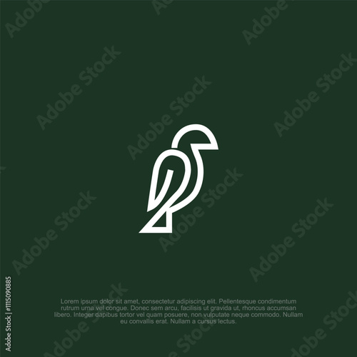 Eagle outline icon. linear style sign for digital web logo design. Bird of prey line vector icon. Predatory bird symbol, logo illustration. Pixel perfect vector graphics