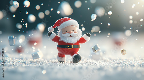 Santa Claus in Winter Wonde...