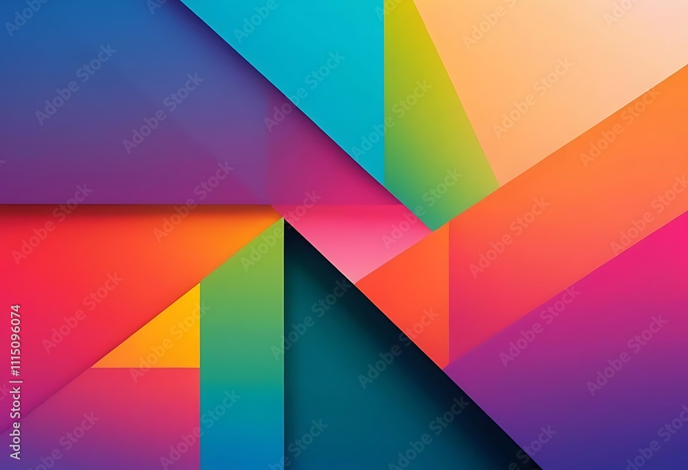Fototapeta premium Abstract background in rainbow colors. Background for texture design, banner and poster.