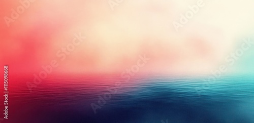 Abstract Gradient Background Soft Pastel Colors Impressionism Warm Lighting Soothing Atmosphere Blurred Design photo