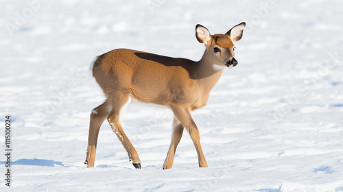 Fawn in Winter Wonderland: ...