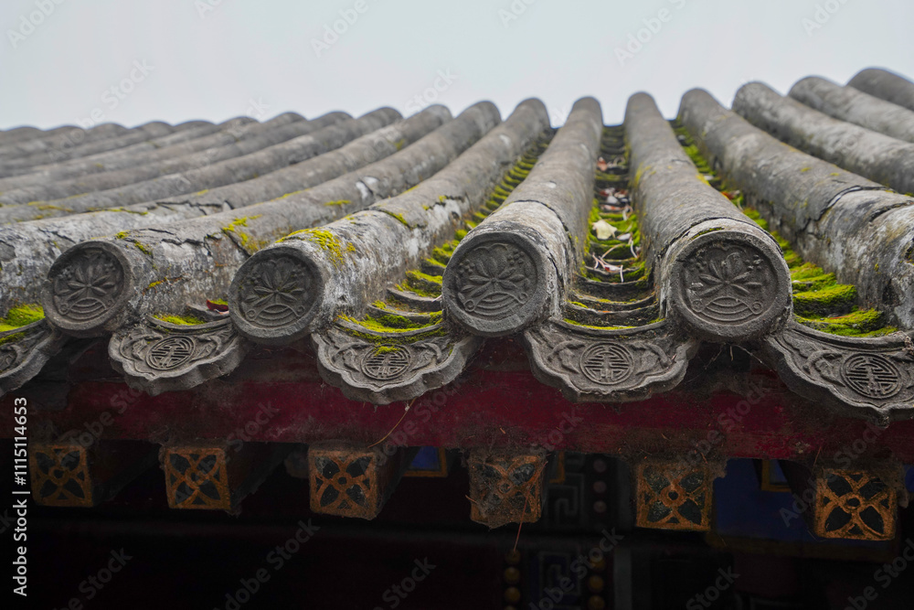 Φωτογραφία The ridge of ancient buildings in Suzhou Street, Summer Palace, Beijing