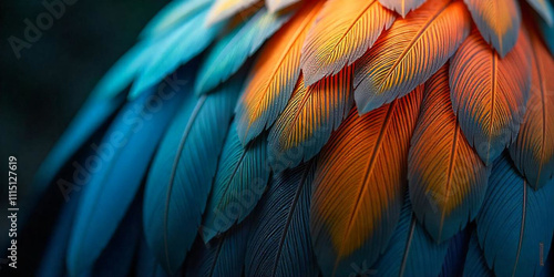 Wallpaper Mural blue and yellow macaw ara Torontodigital.ca