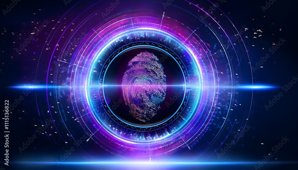 Obraz premium Voice recognition interface, sleek design, 3D illustration, voice, speech, clarity, sound.