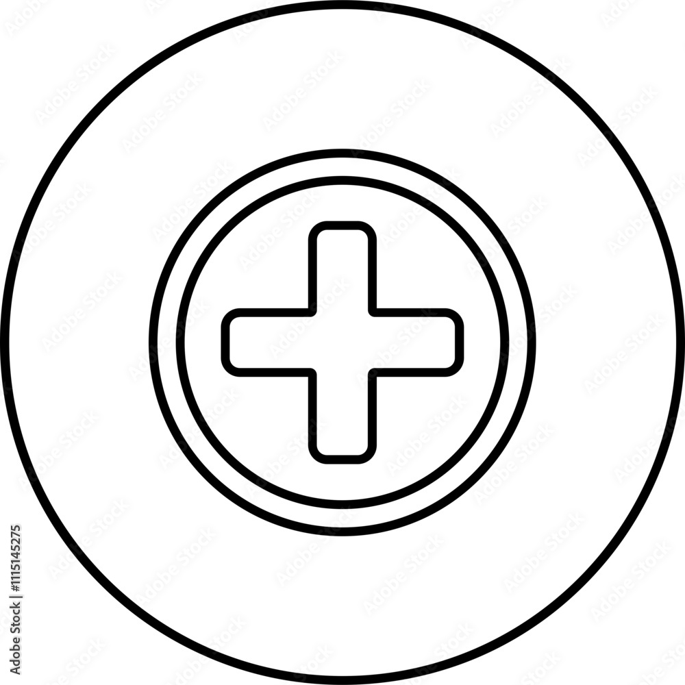 Obraz premium Plus Icon