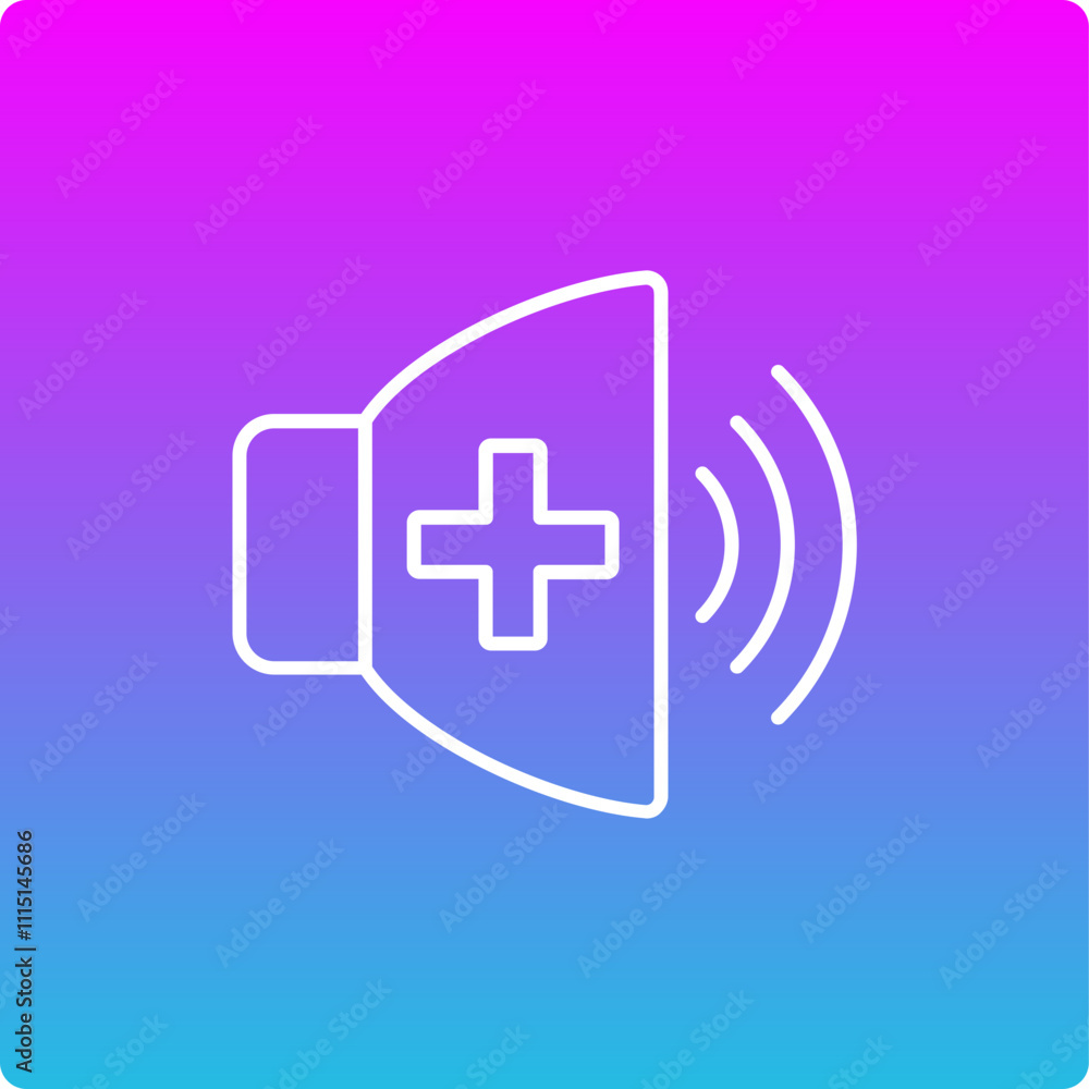 Fototapeta premium Volume Up Icon