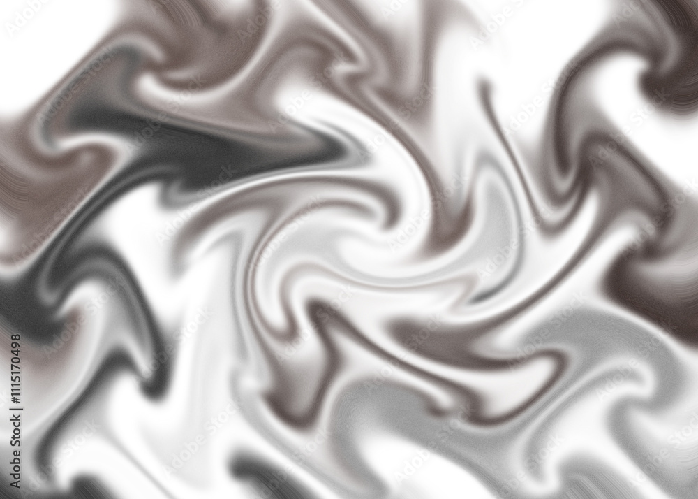 Fototapeta premium An abstract transparent wavy smoke design element.