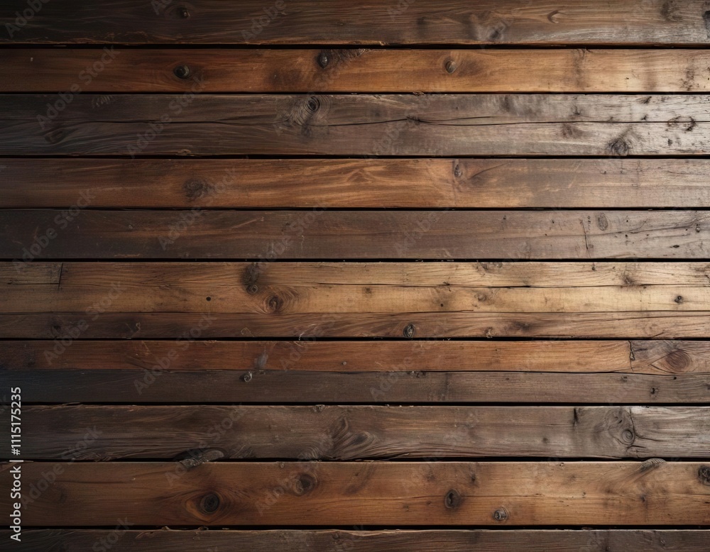 Obraz premium Distressed Wooden Plank Texture with Earthy Tones , rustic wood, wood plank texture