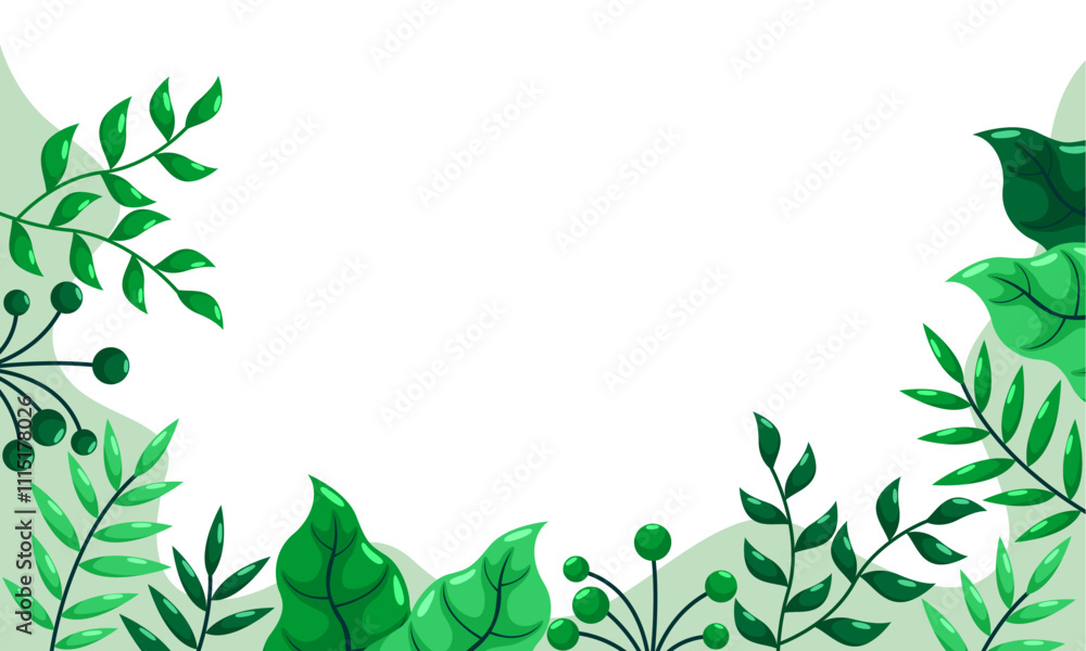 nature background with tropical leaf border
nature background with tropical leaf border