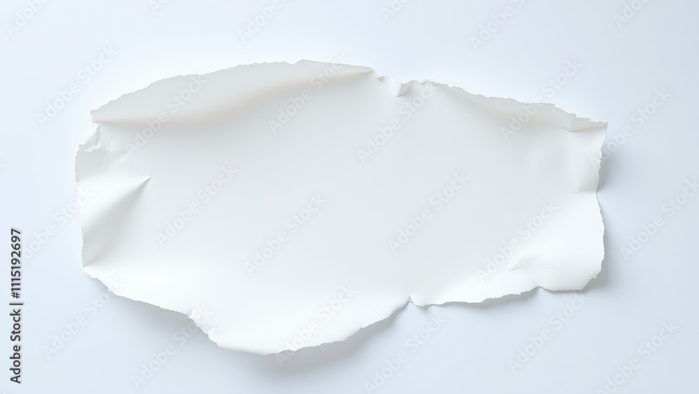 Elegant White Tear Paper Background Perfect for Modern Designs, Websites, and Social Media Elegant White Tear Paper Background Perfect for Modern Designs, Websites, and Social Media