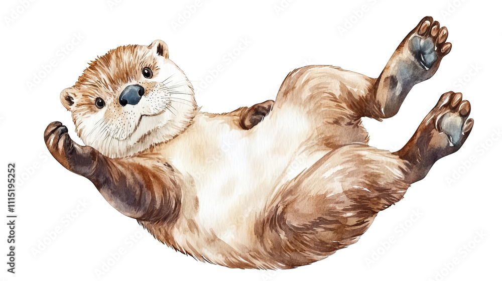 Sea lion toys with other animals isolated on white background Sea lion toys with other animals isolated on white background