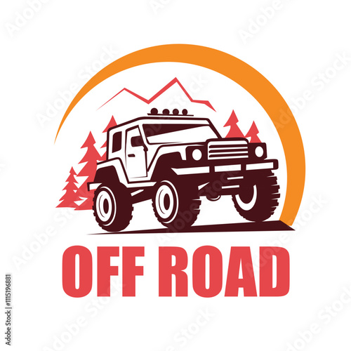 offroader logo template