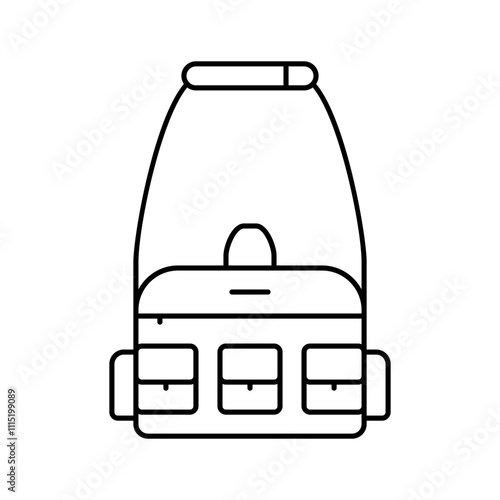 high top sneakers streetwear cloth fashion line icon vector. high top sneakers streetwear cloth fashion sign. isolated contour symbol black illustration