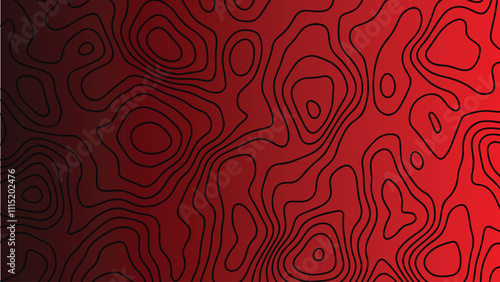 red and black gradient topographic lines background contour lines wallpaper	