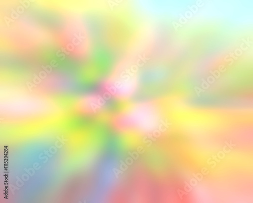 Abstract colorful flower garden blur background