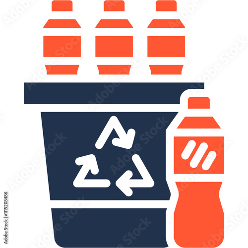 Plastic Bin Icon