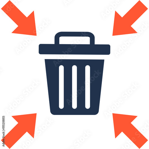 Minimize Waste Icon