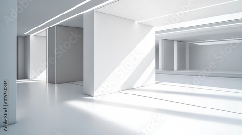 Wallpaper Mural Business meeting room with vacant chairs, symbolizing the importance of preparation and anticipation in professional environments. Torontodigital.ca