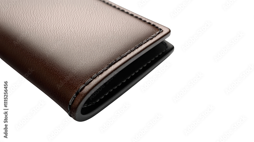 leather wallet isolated on white background leather wallet isolated on white background