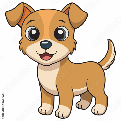 Elegant and Cute Dog Design for Vector Lovers