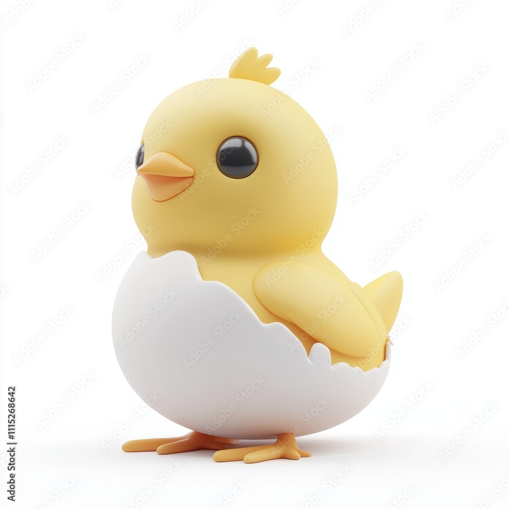 A chick hatching and growing into a bird, isolated on white background, symbolizing growth and transformation, ideal for educational illustrations, nature-themed campaigns A chick hatching and growing into a bird, isolated on white background, symbolizing growth and transformation, ideal for educational illustrations, nature-themed campaigns