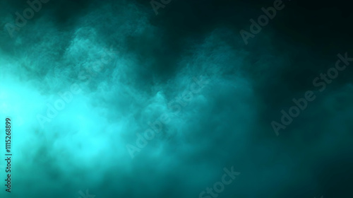 Teal Dust Particles Driftin...