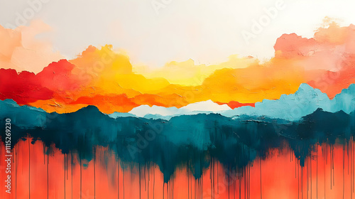 Abstract Landscape Painting...