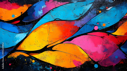 Abstract Art Painting with ...
