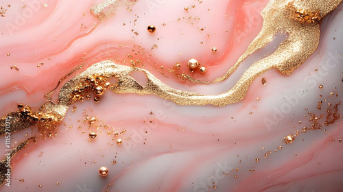Fluid Acrylics: Pink Gold S...