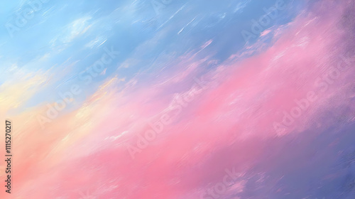 Pastel Sky: Colors Blend So...
