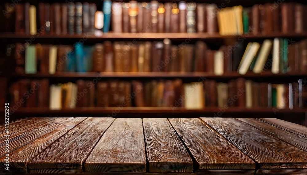 Likely a library or study room, the setting emphasizes knowledge, learning, and intellectual focus.