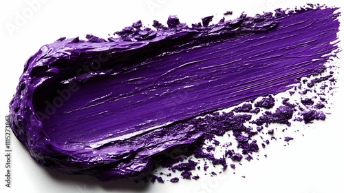 Purple Paint Brush Stroke A...