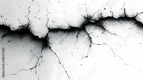 Cracked Surface Texture: Ab...