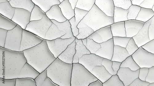 Cracked Paint Surface: Text...