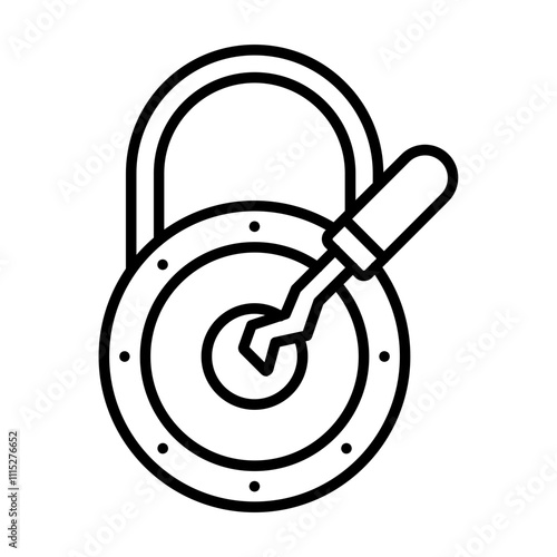 Lock Pick Icon photo